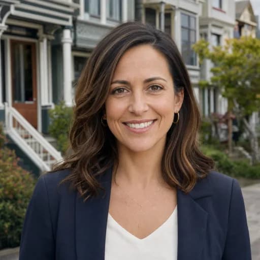 Maya Chen, a fictional Bay Area real estate agent